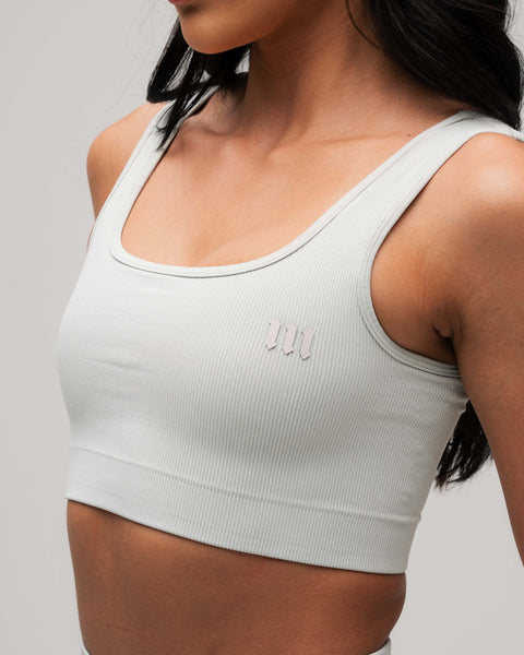 Top Mith Everyday Seamless Cinza