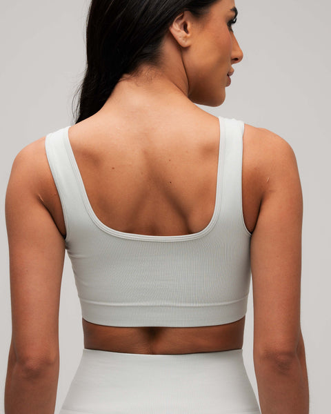 Top Mith Everyday Seamless Cinza