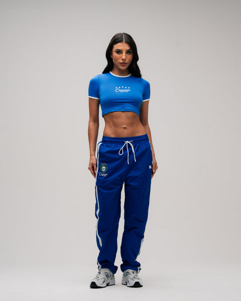 Cropped Mith Comam Frutas Brasileiras Do It Better Azul