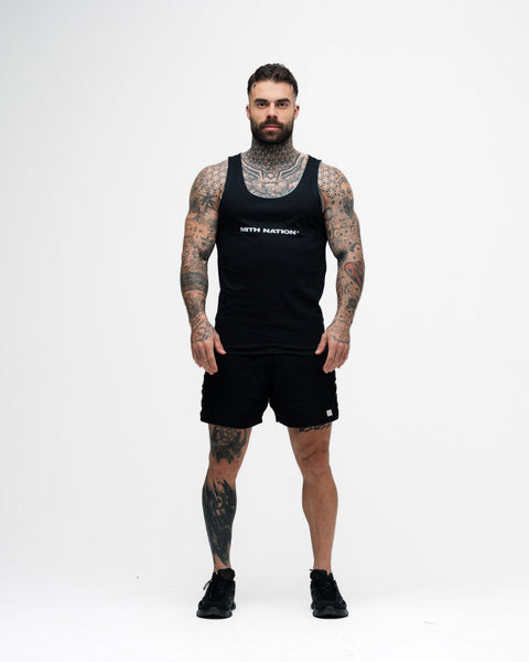 Regata Tank Top Double Side Mith Nation Preto/Azul