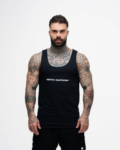 Regata Tank Top Double Side Mith Nation Preto/Azul