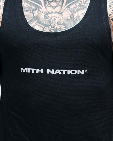 Regata Tank Top Double Side Mith Nation Preto/Azul