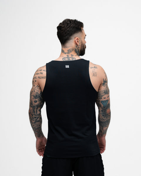 Regata Tank Top Double Side Mith Nation Preto/Azul