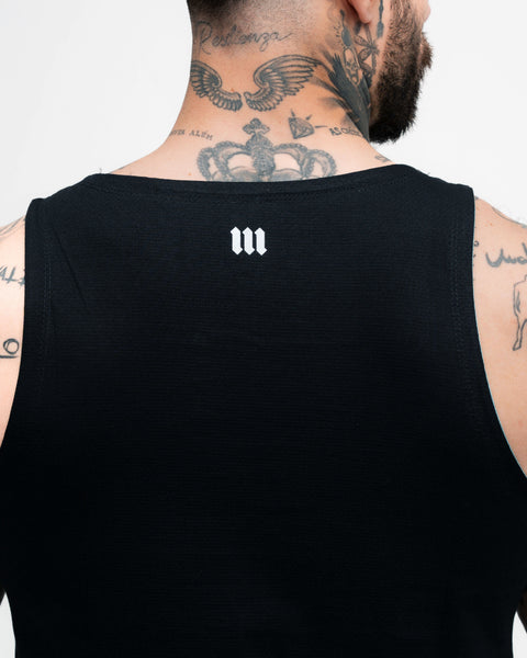 Regata Tank Top Double Side Mith Nation Preto/Azul