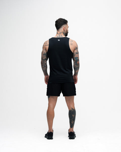 Regata Tank Top Double Side Mith Nation Preto/Azul