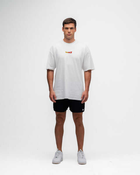 Camiseta Oversized Dragon Ball Z Goku Sayajin Off White