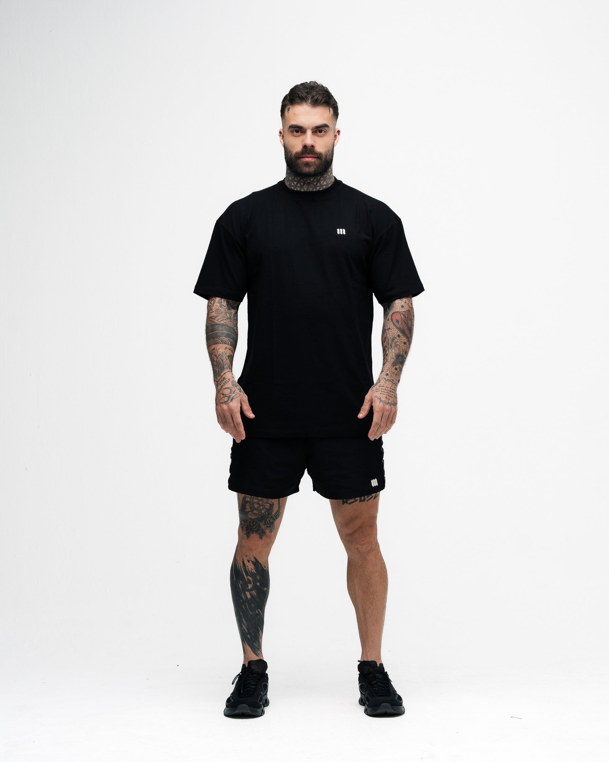 Camiseta Oversized Mith Nation Clipping Preto