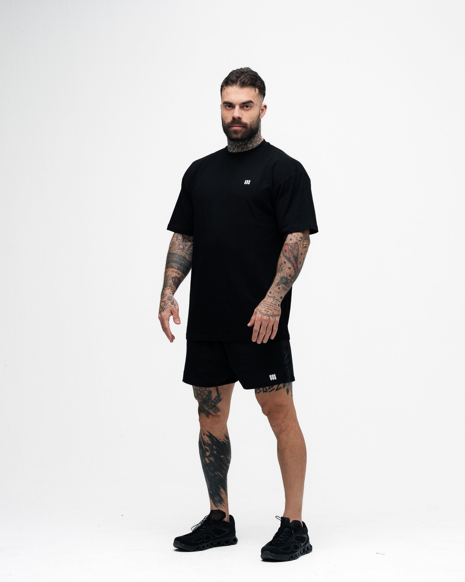 Camiseta Oversized Mith Nation Clipping Preto