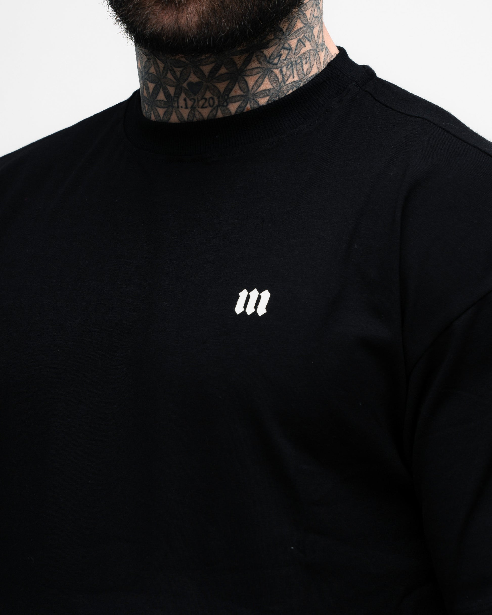 Camiseta Oversized Mith Nation Clipping Preto