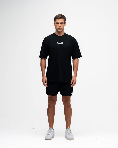 Camiseta Oversized Dragon Ball Z Frieza Vs Goku Preto