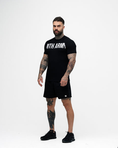 Camiseta Raglan Mith Nation Preto