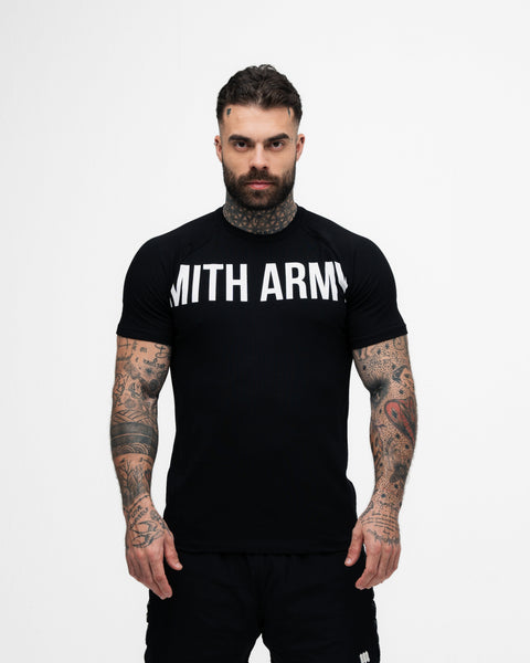 Camiseta Raglan Mith Nation Preto