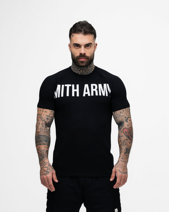 Camiseta Raglan Mith Nation Preto