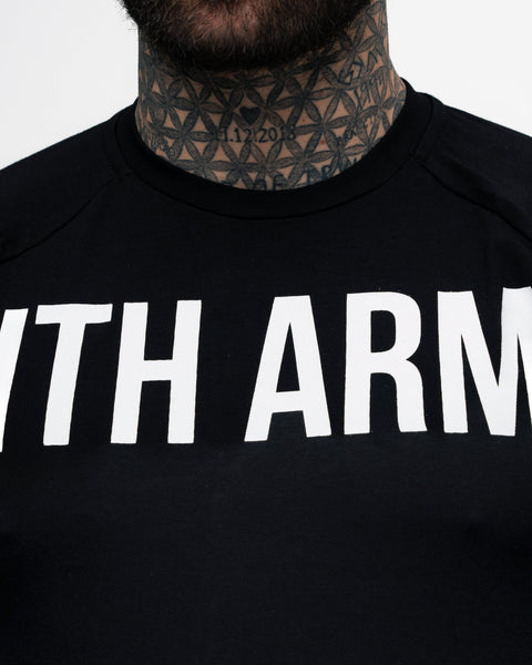 Camiseta Raglan Mith Nation Preto