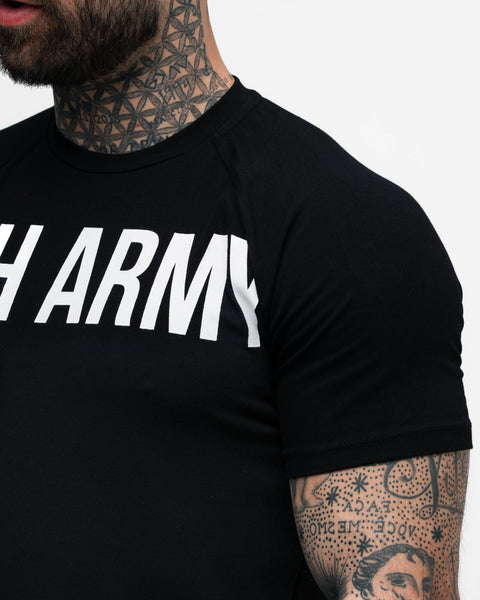 Camiseta Raglan Mith Nation Preto