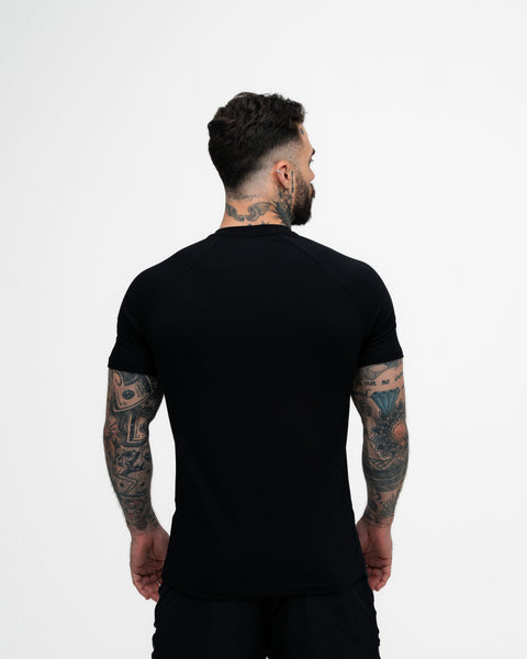 Camiseta Raglan Mith Nation Preto