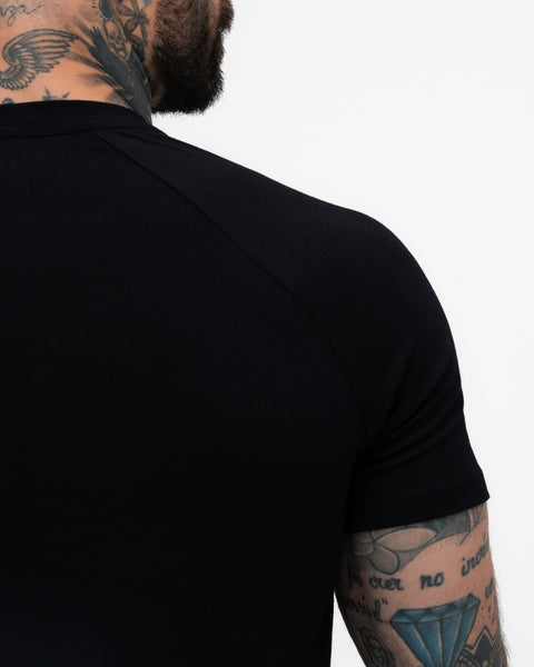 Camiseta Raglan Mith Nation Preto
