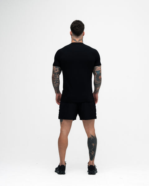 Camiseta Raglan Mith Nation Preto