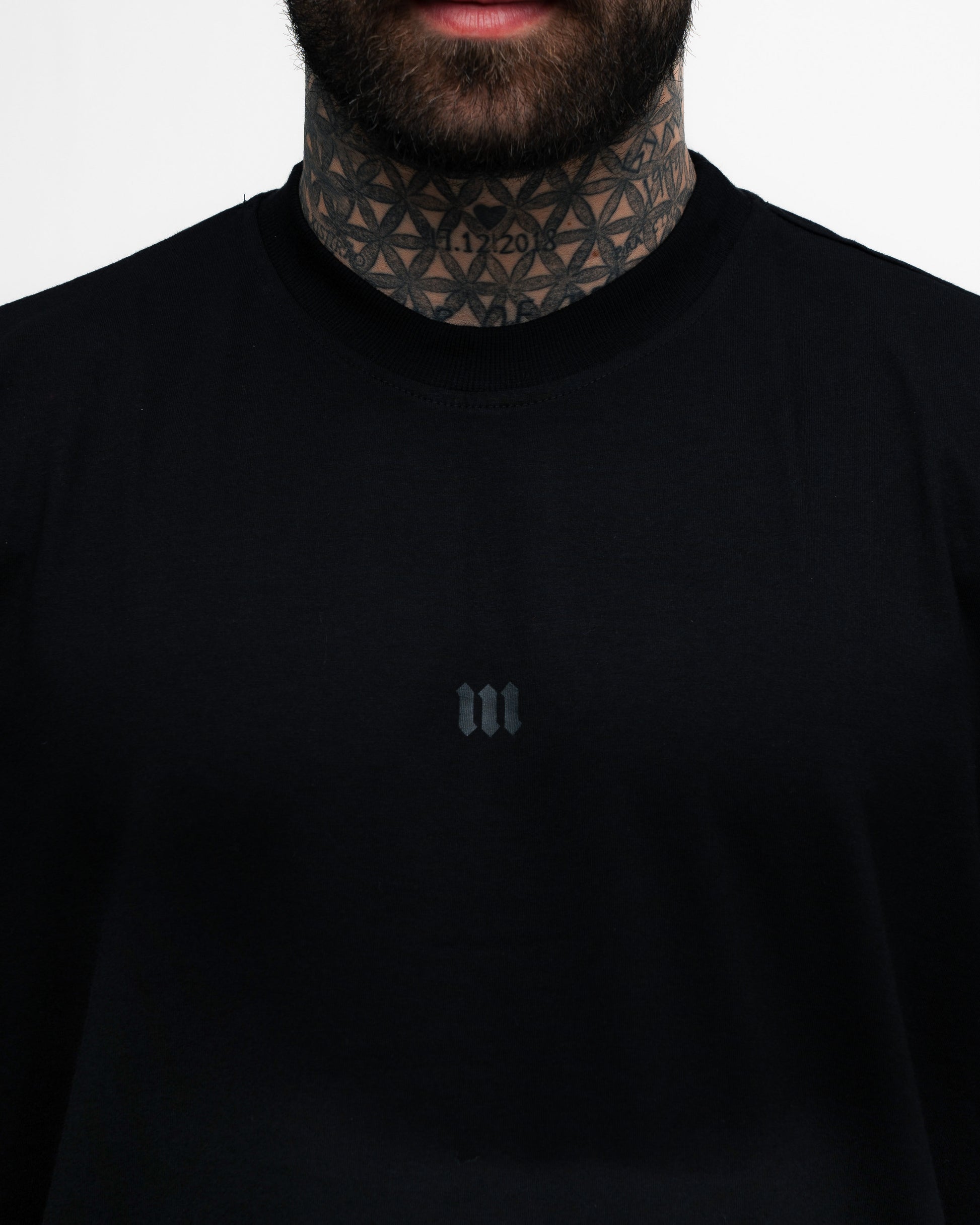 Camiseta Oversized Mith Nation Black Lines Preto