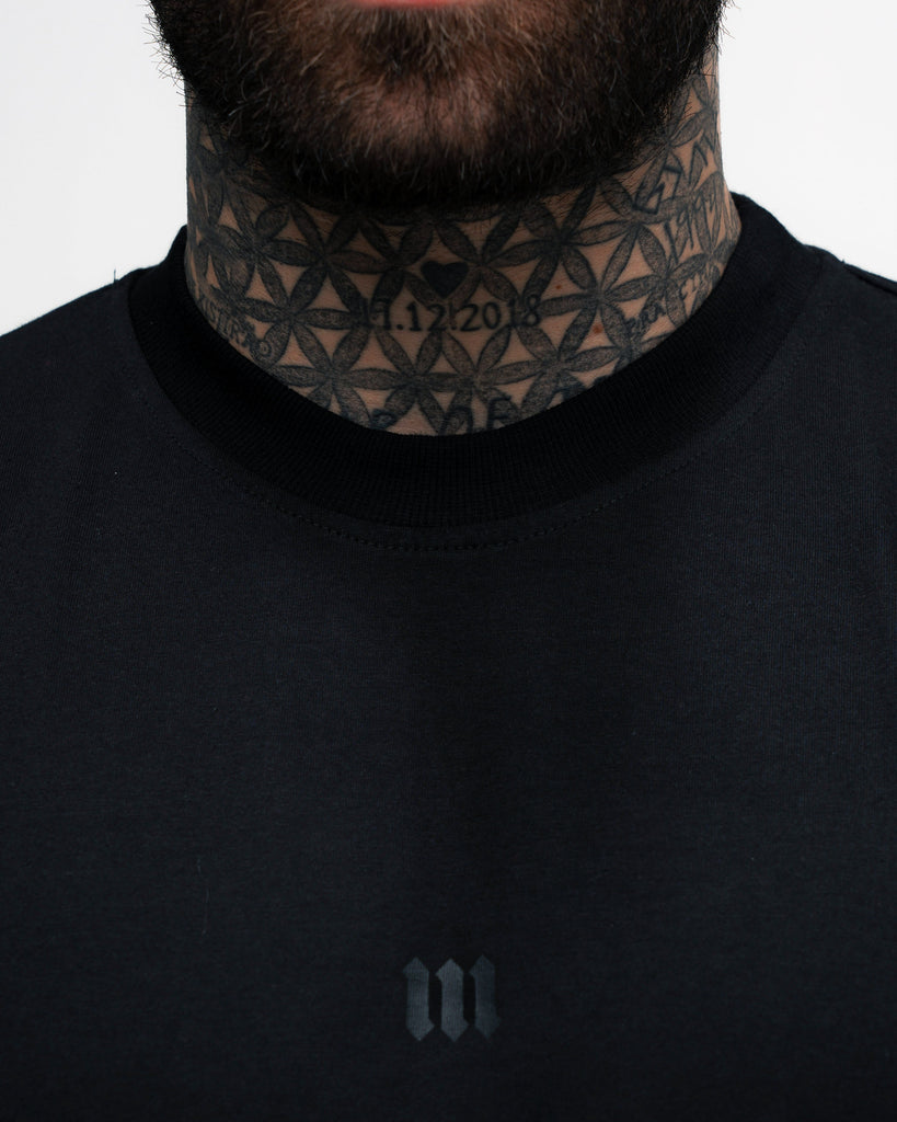Camiseta Oversized Mith Nation Black Lines Preto