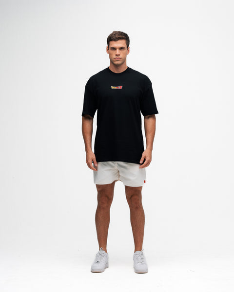 Camiseta Oversized Dragon Ball Z Goku Sayajin Preto