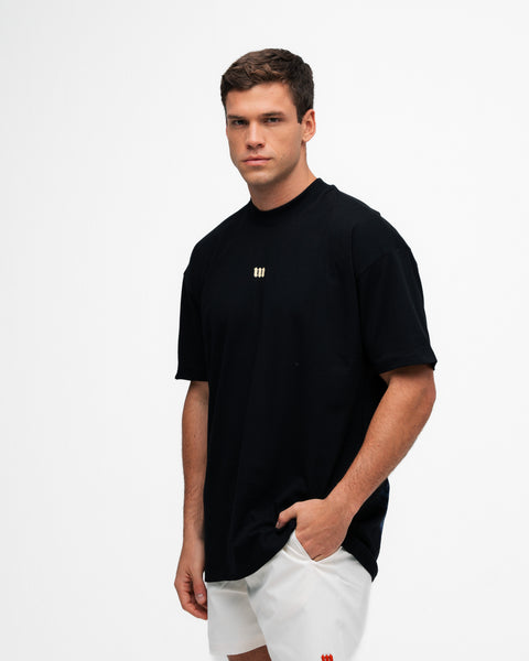 Camiseta Oversized Dragon Ball Z Son Gohan Preto