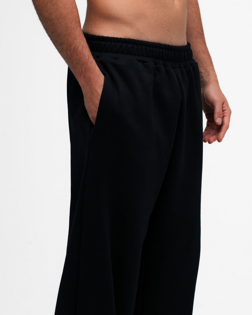 Calça De Moletom Oversized Dragon Ball Z Kanji Preto