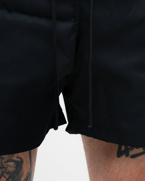 Shorts de Tactel Mith Nation Performance Embroidery Preto