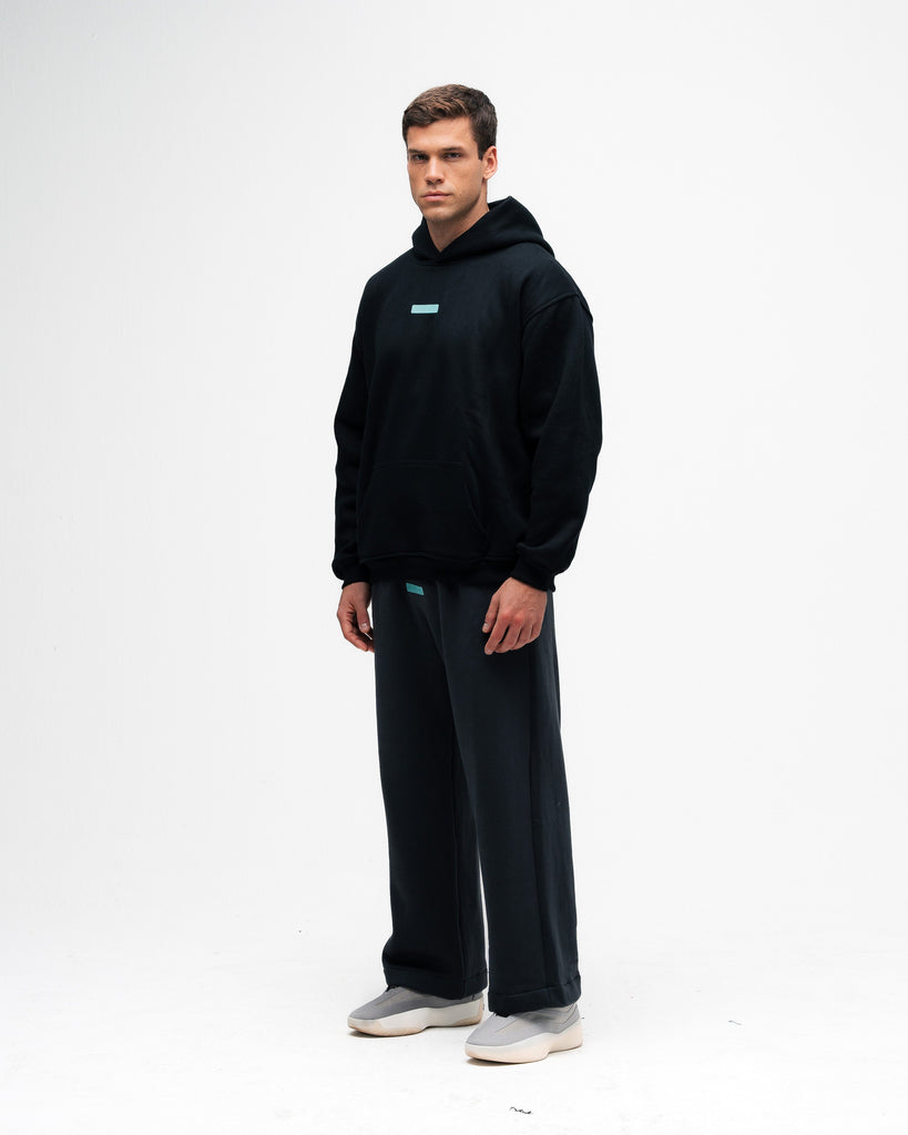 Blusa de Moletom Oversized Mith Aesthetics Preto