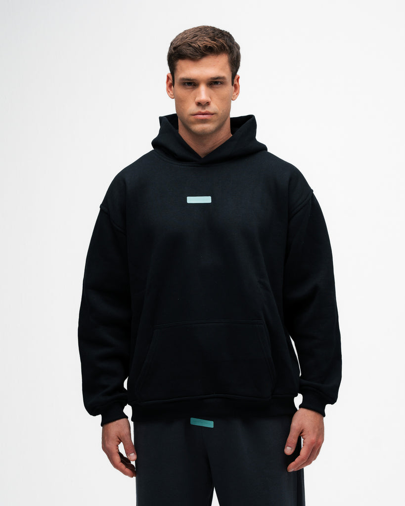 Blusa de Moletom Oversized Mith Aesthetics Preto