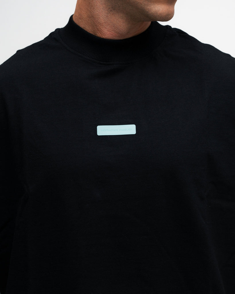 Camiseta Oversized Hazy Mith Aesthetics Preto