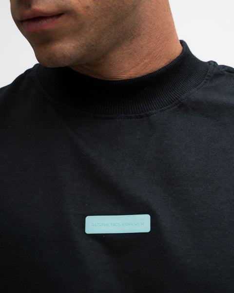 Camiseta Oversized Hazy Mith Aesthetics Preto