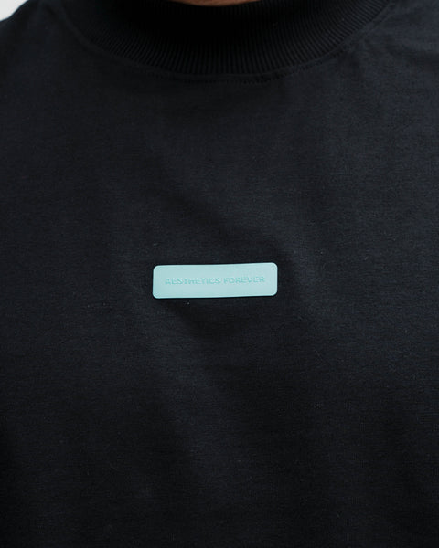 Camiseta Oversized Hazy Mith Aesthetics Preto