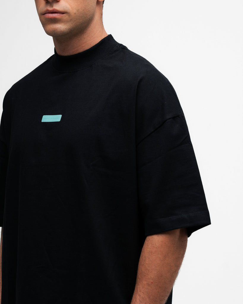Camiseta Oversized Hazy Mith Aesthetics Preto