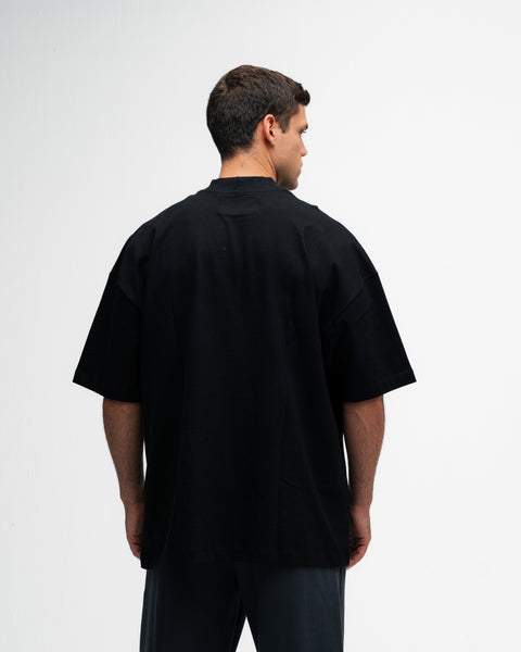 Camiseta Oversized Hazy Mith Aesthetics Preto
