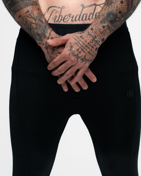 Calça Legging Masculina Mith Nation Pro Preto