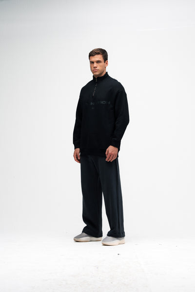 Blusa De Moletom Mith Nation Preto