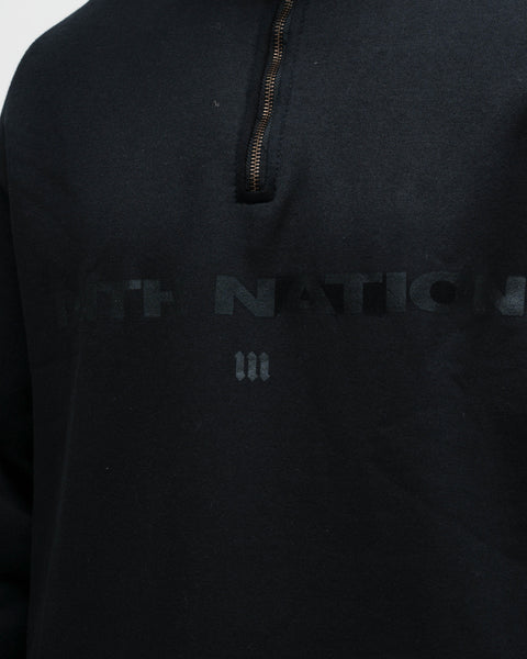 Blusa De Moletom Mith Nation Preto