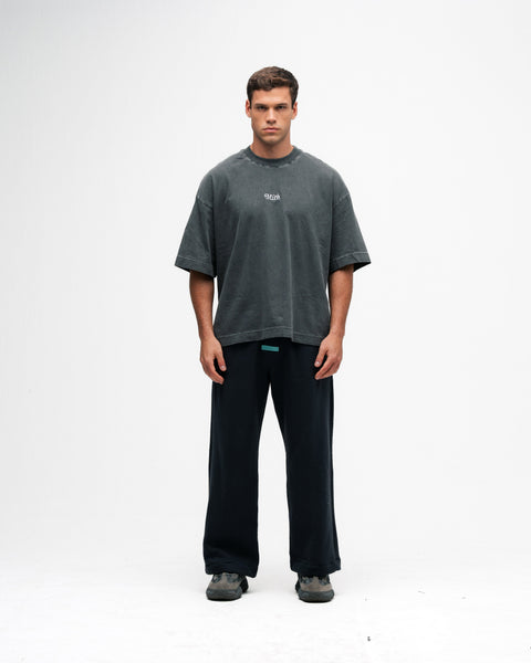 Camiseta Box Estonada Mith Cinza