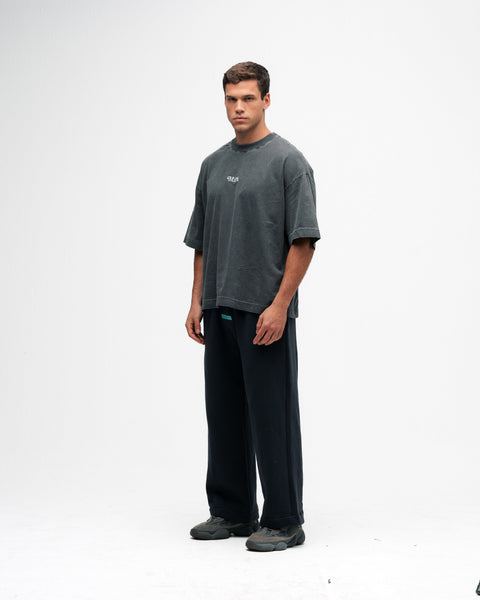 Camiseta Box Estonada Mith Cinza