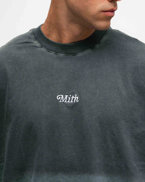 Camiseta Box Estonada Mith Cinza