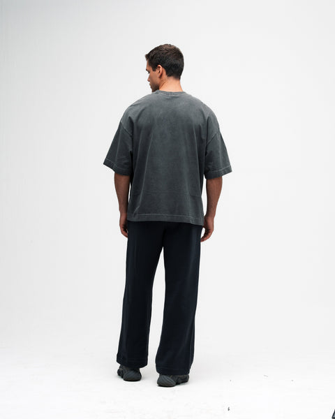 Camiseta Box Estonada Mith Cinza