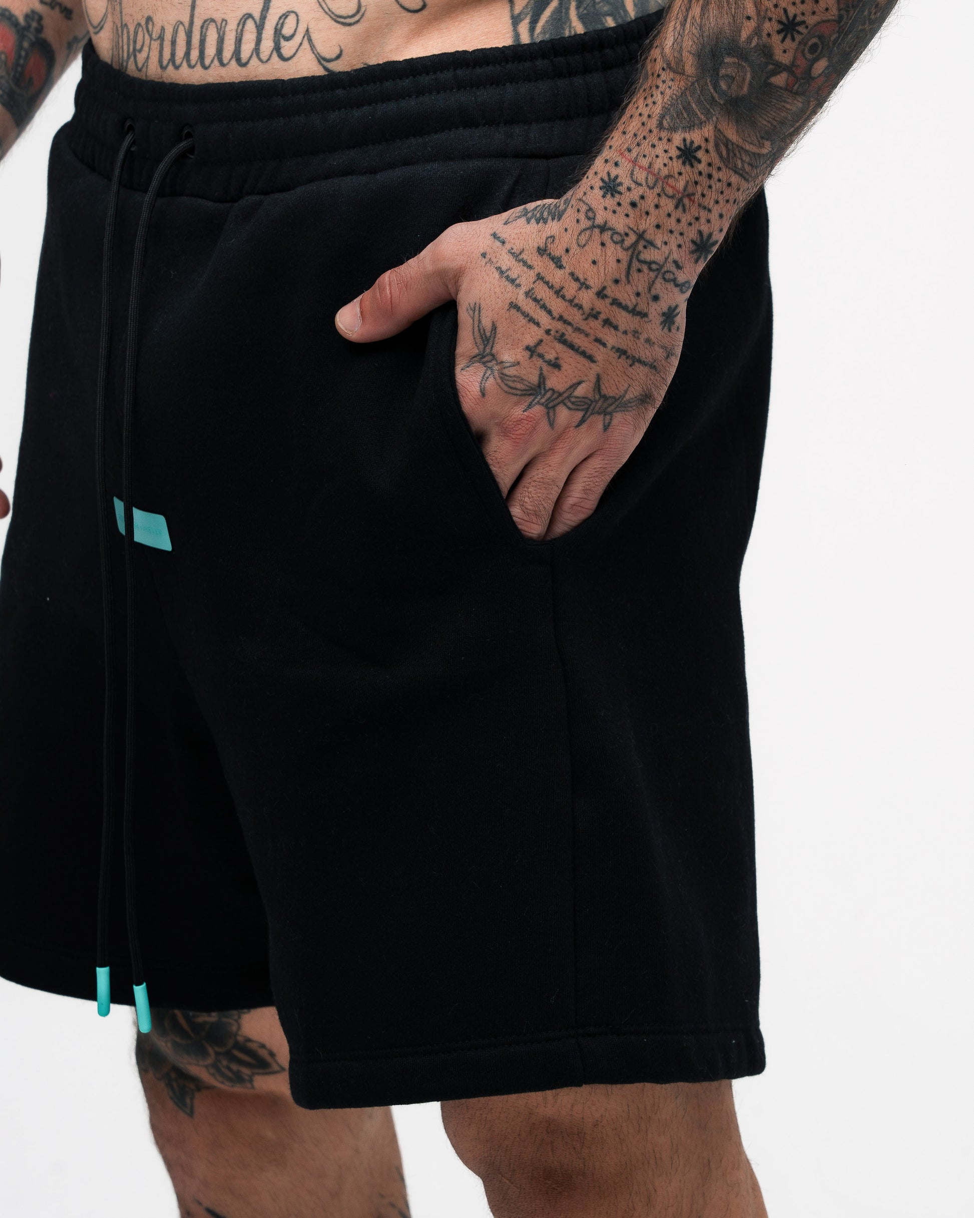 Shorts de Moletom Mith Aesthetics Preto