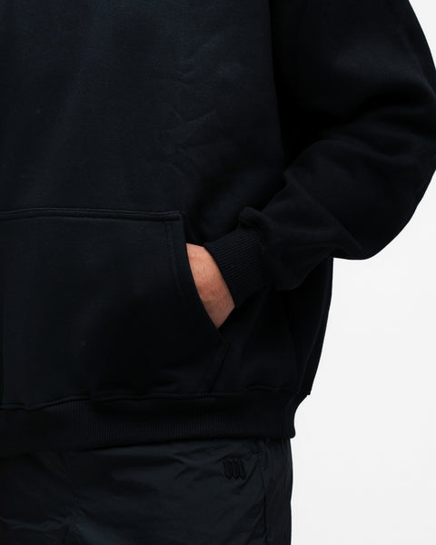 Blusa de Moletom Oversized Capuz Mith Nation Preto