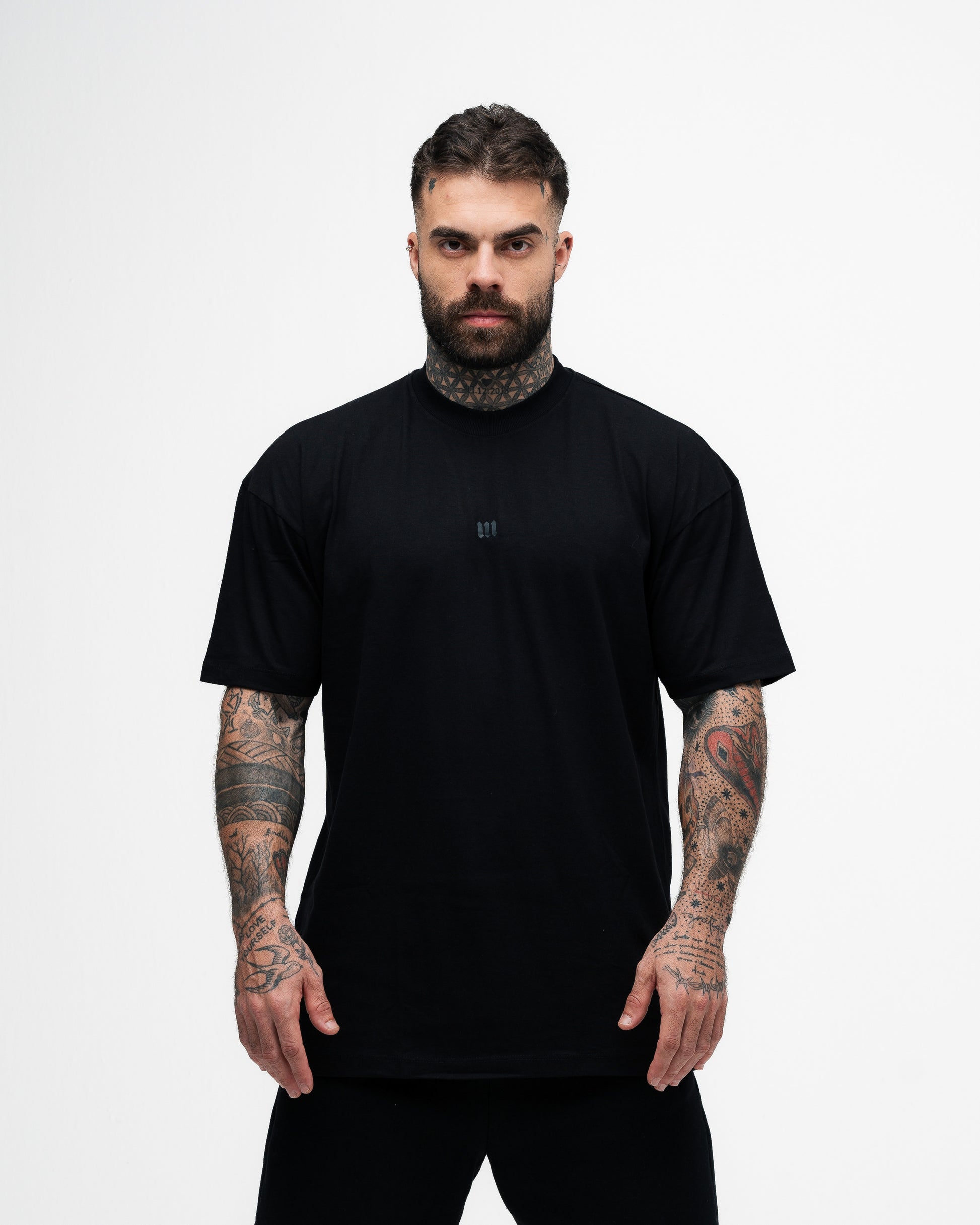Camiseta Oversized Symbol Preto Mith