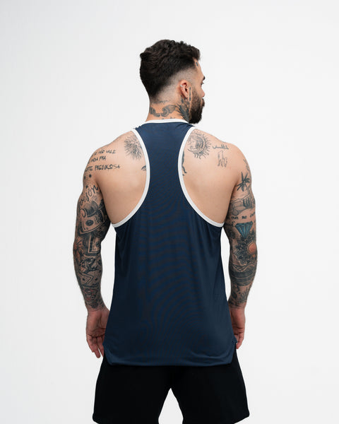 Regata Wide Comam Frutas Logo Marinho