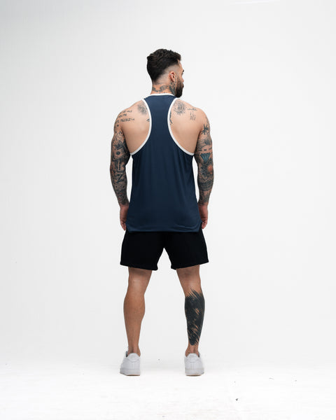 Regata Wide Comam Frutas Logo Marinho