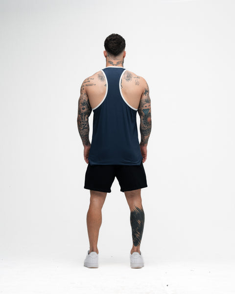 Regata Wide Comam Frutas Logo Marinho