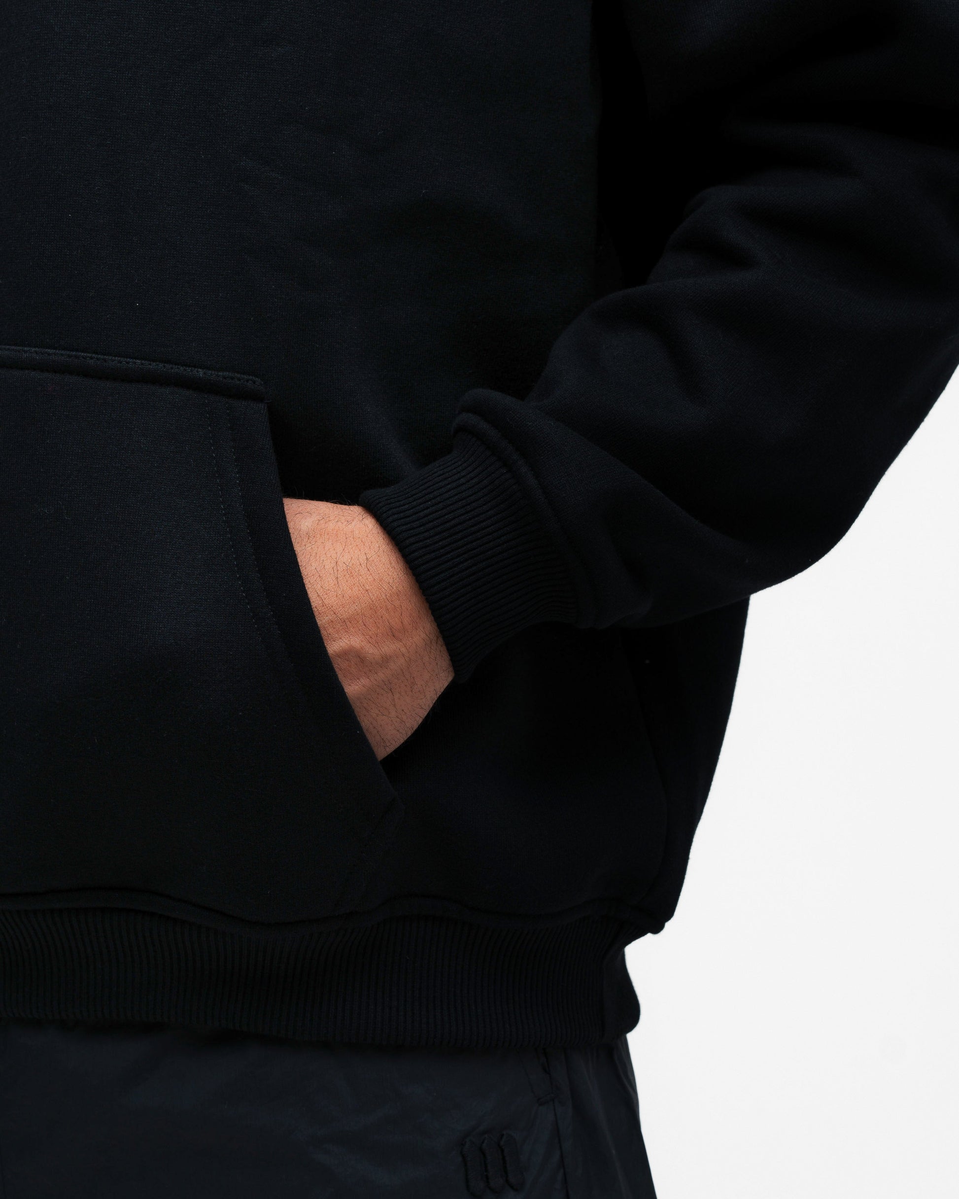 Blusa de Moletom Oversized Capuz Mith Comam Frutas MM'S Preto
