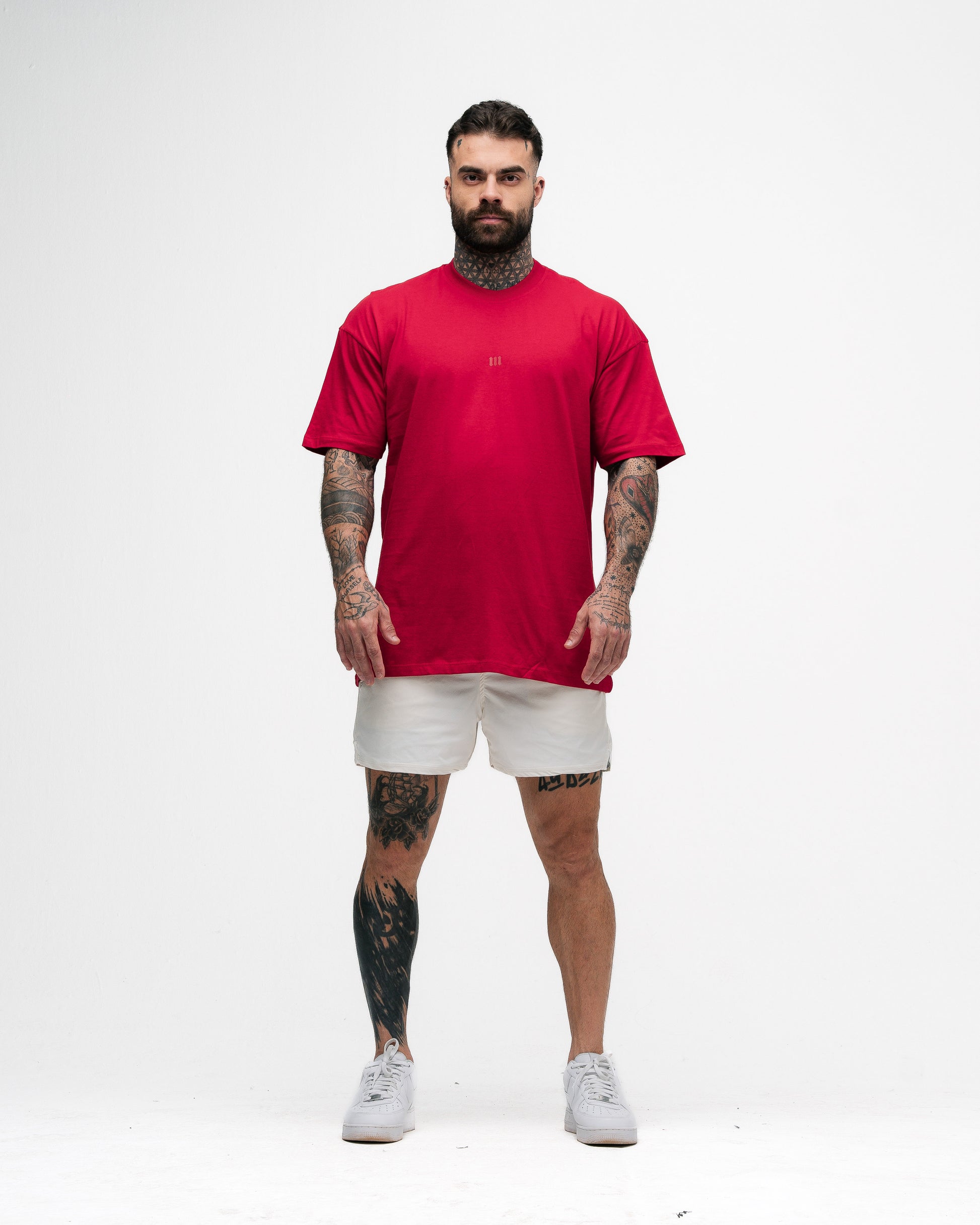 Camiseta Oversized Symbol Vermelho Mith